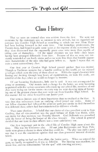 Yearbook page 103, Class of 1926