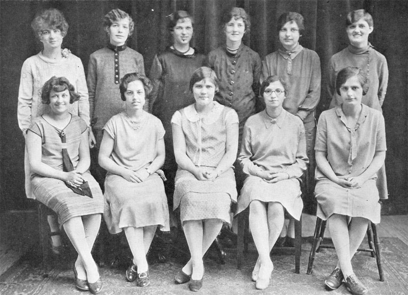 Yearbook page 108 enlarged spread, Class of 1926