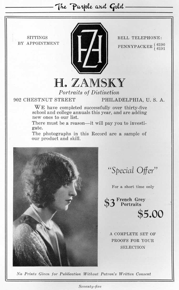 Advertisers page 75