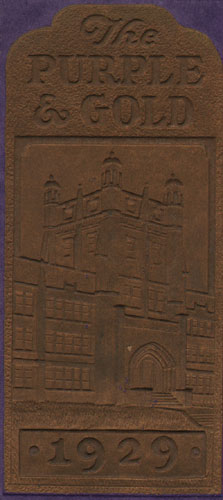 Camden High School June 1929 yearbook detail