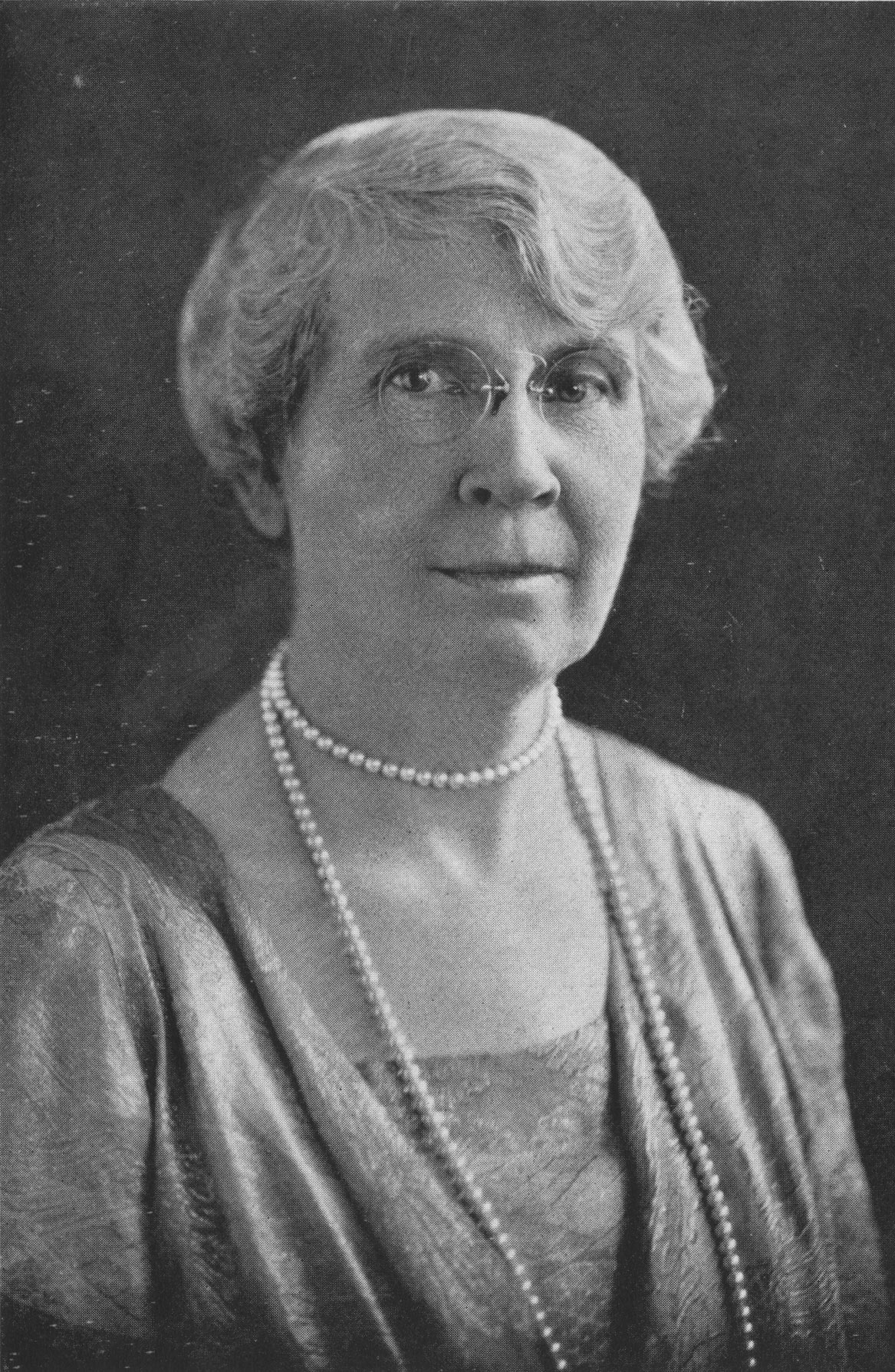 Portrait of Clara Stewart Burrough, Principal