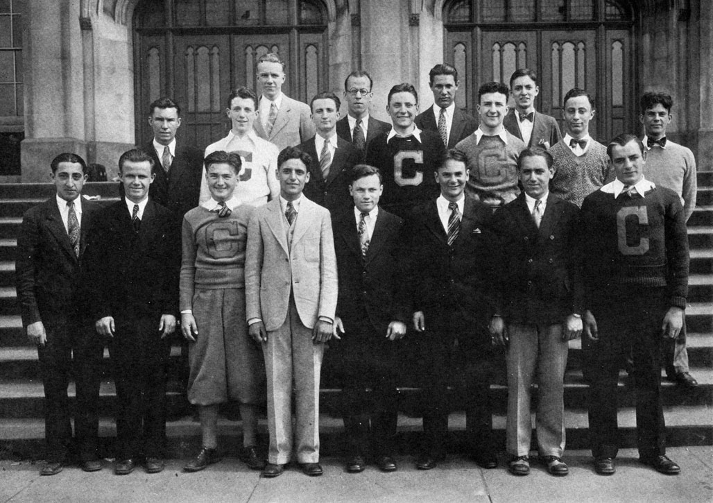 Letter men of the June 1930 class