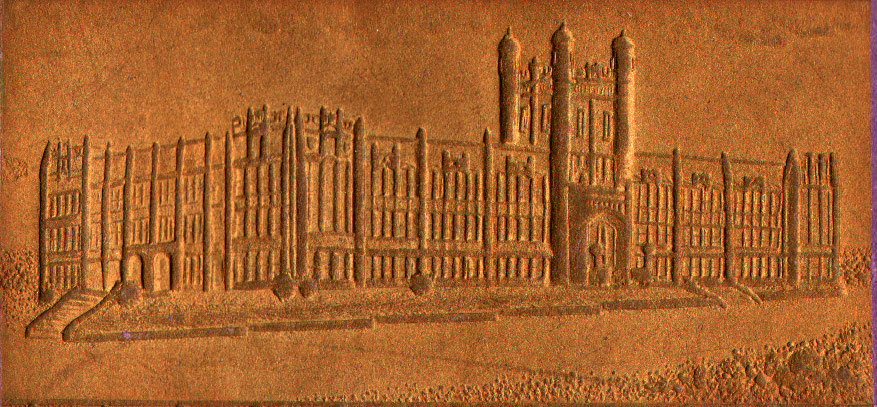 Camden High School June 1931 yearbook metallic cover page