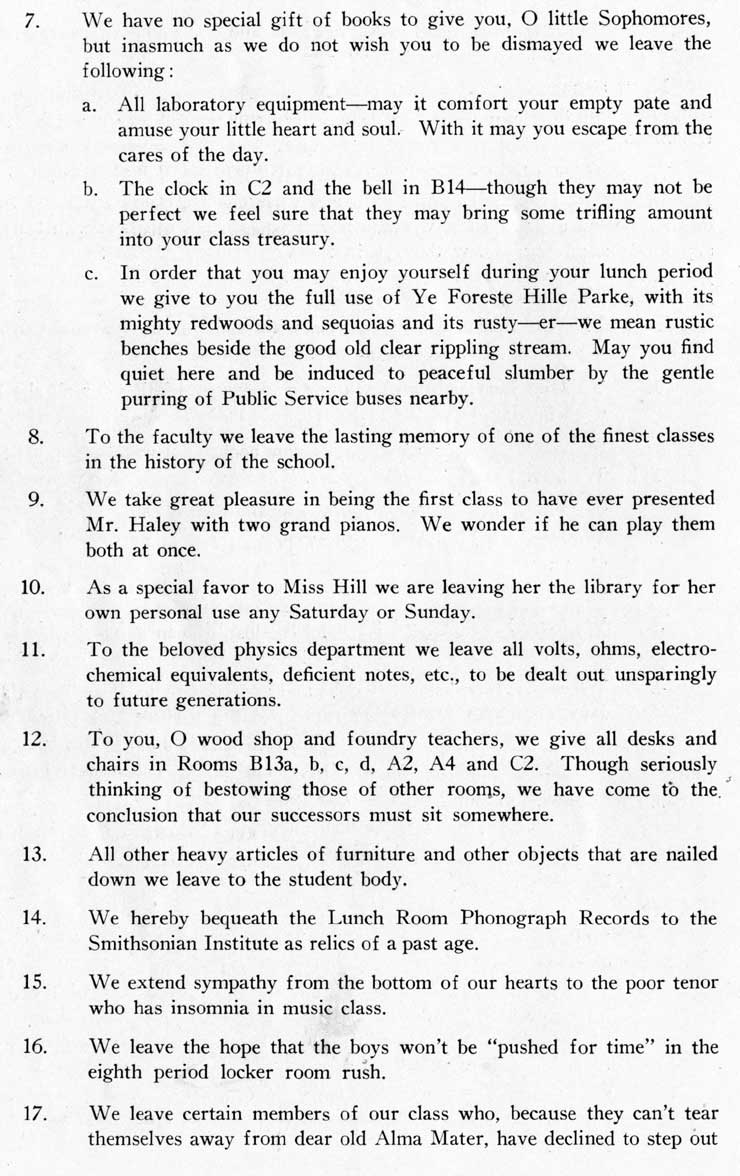 Camden High School June 1931 yearbook page 54