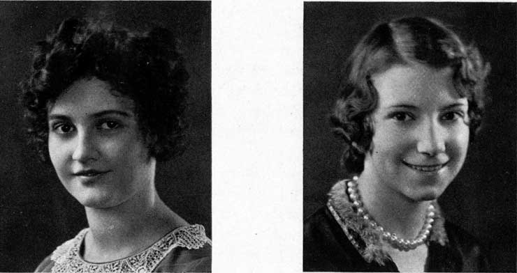 Camden High School 1932 June section class officers, continued