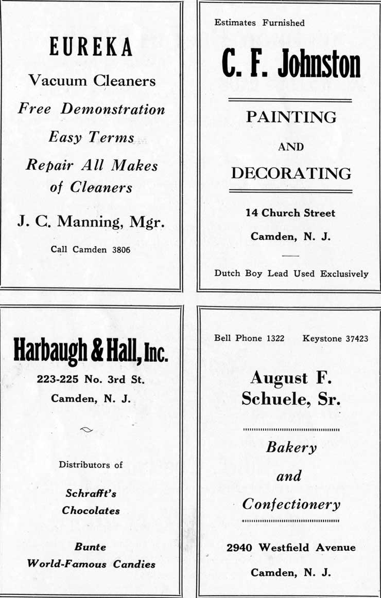 Camden High School June 1931 yearbook page 68