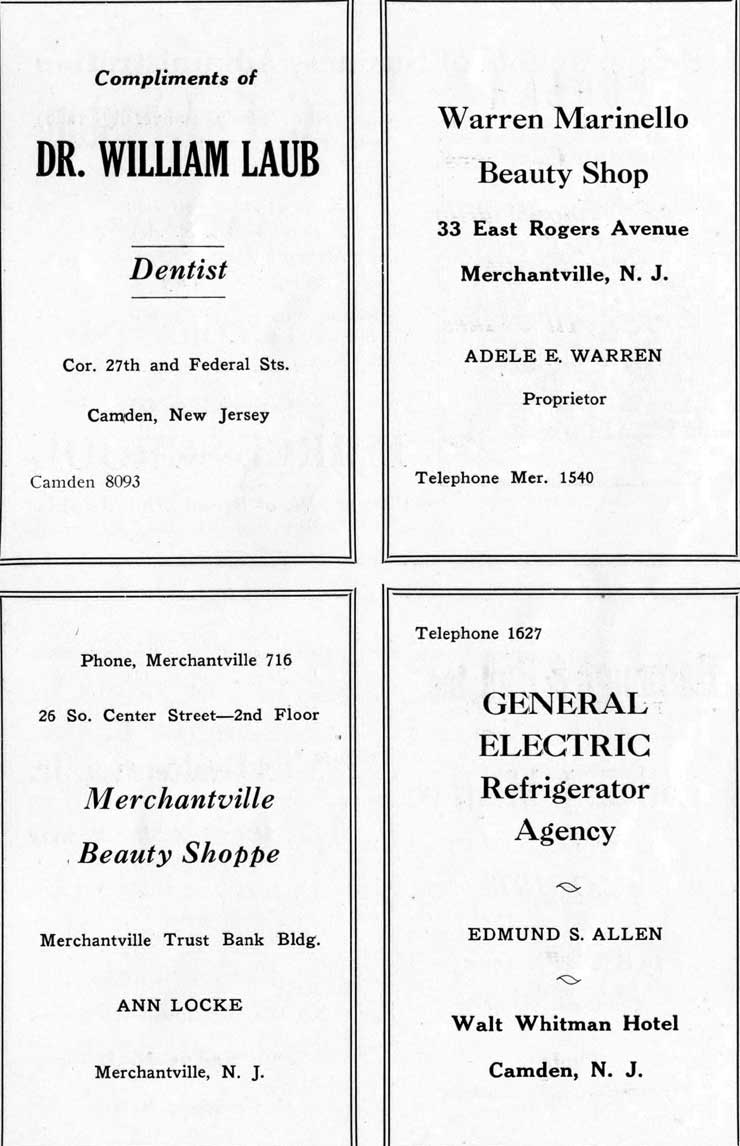 Camden High School June 1931 yearbook page 69