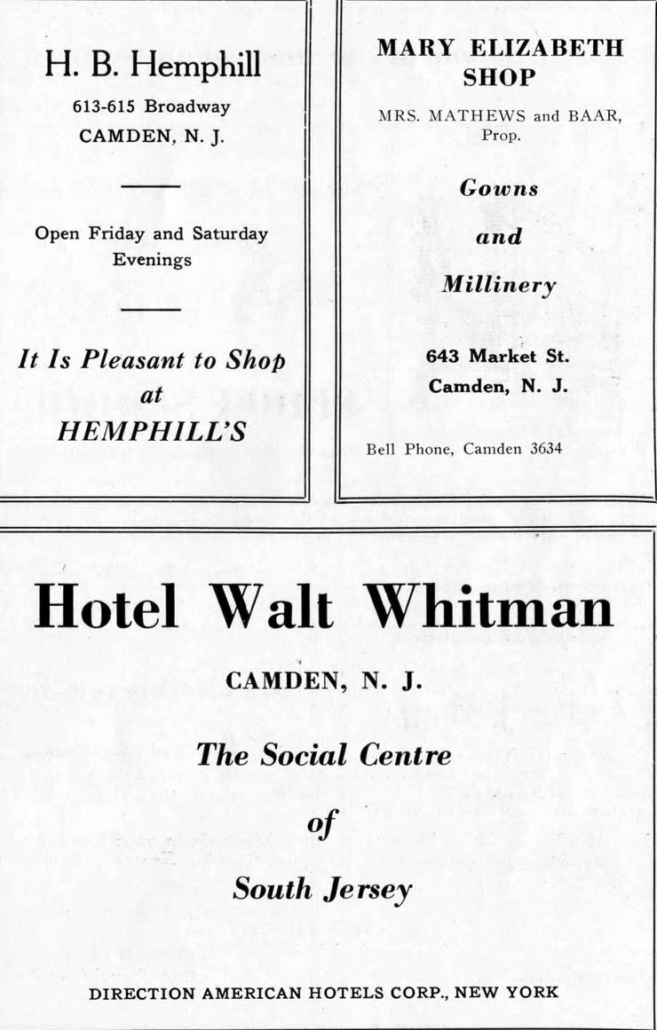 Camden High School June 1931 yearbook page 71