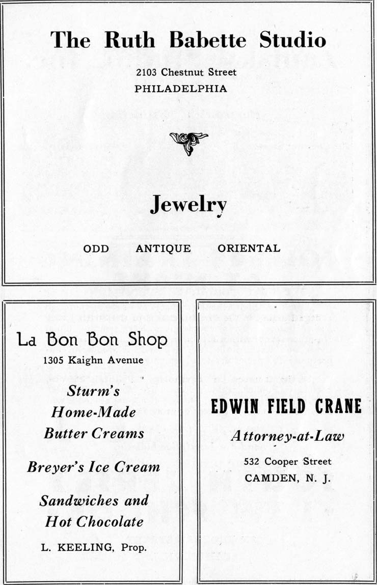 Camden High School June 1931 yearbook page 77
