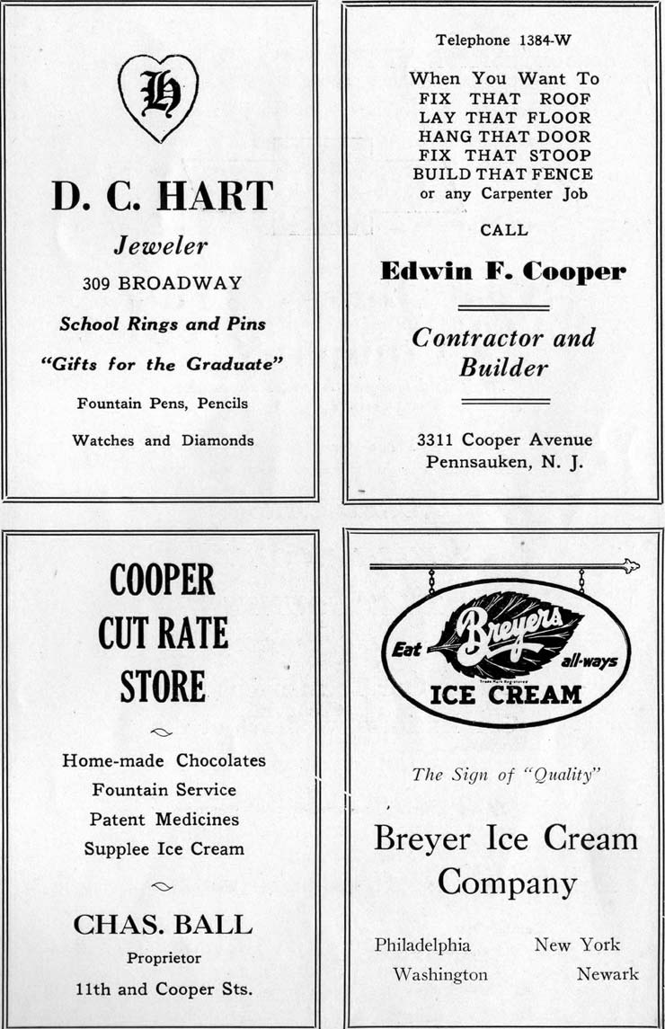 Camden High School June 1931 yearbook page 81