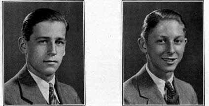January 1933 class officers, Camden High School yearbook