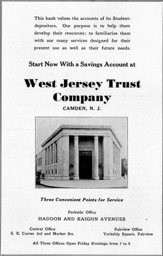 Appreciation page, Camden High School June 1932 yearbook