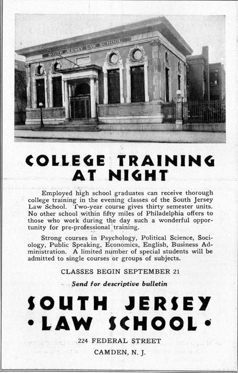 Advertisement pages, Camden High School June 1932 yearbook