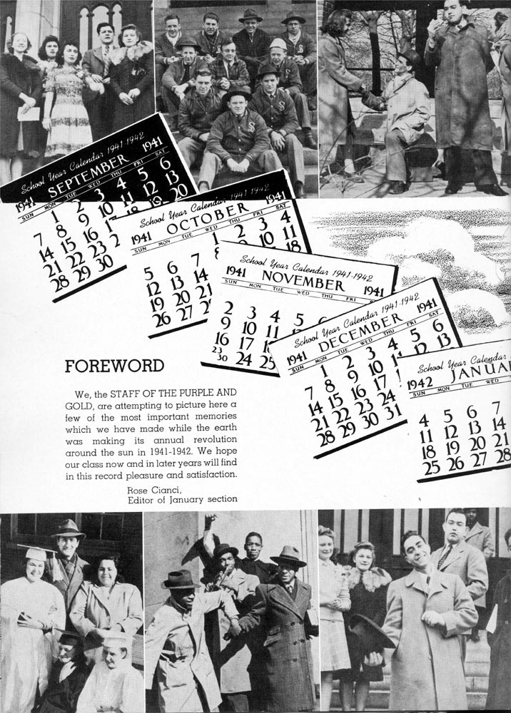 Page 4 of the 1942 yearbook