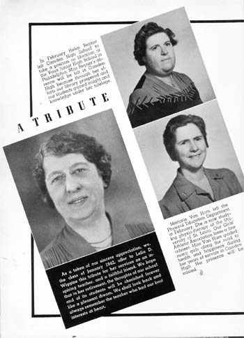 Page 8 — A Tribute to Helen Reyner, Marjorie Van Horn, Lelia Wiggins