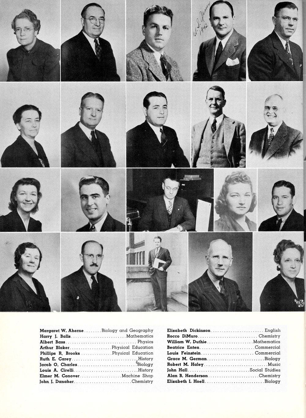 Page 12 — Camden High School faculty