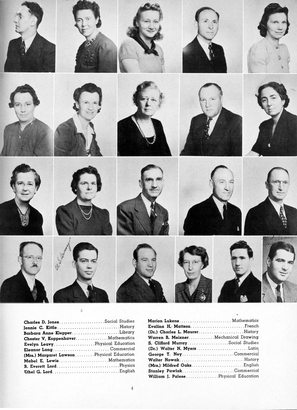 Page 13 — Camden High School faculty