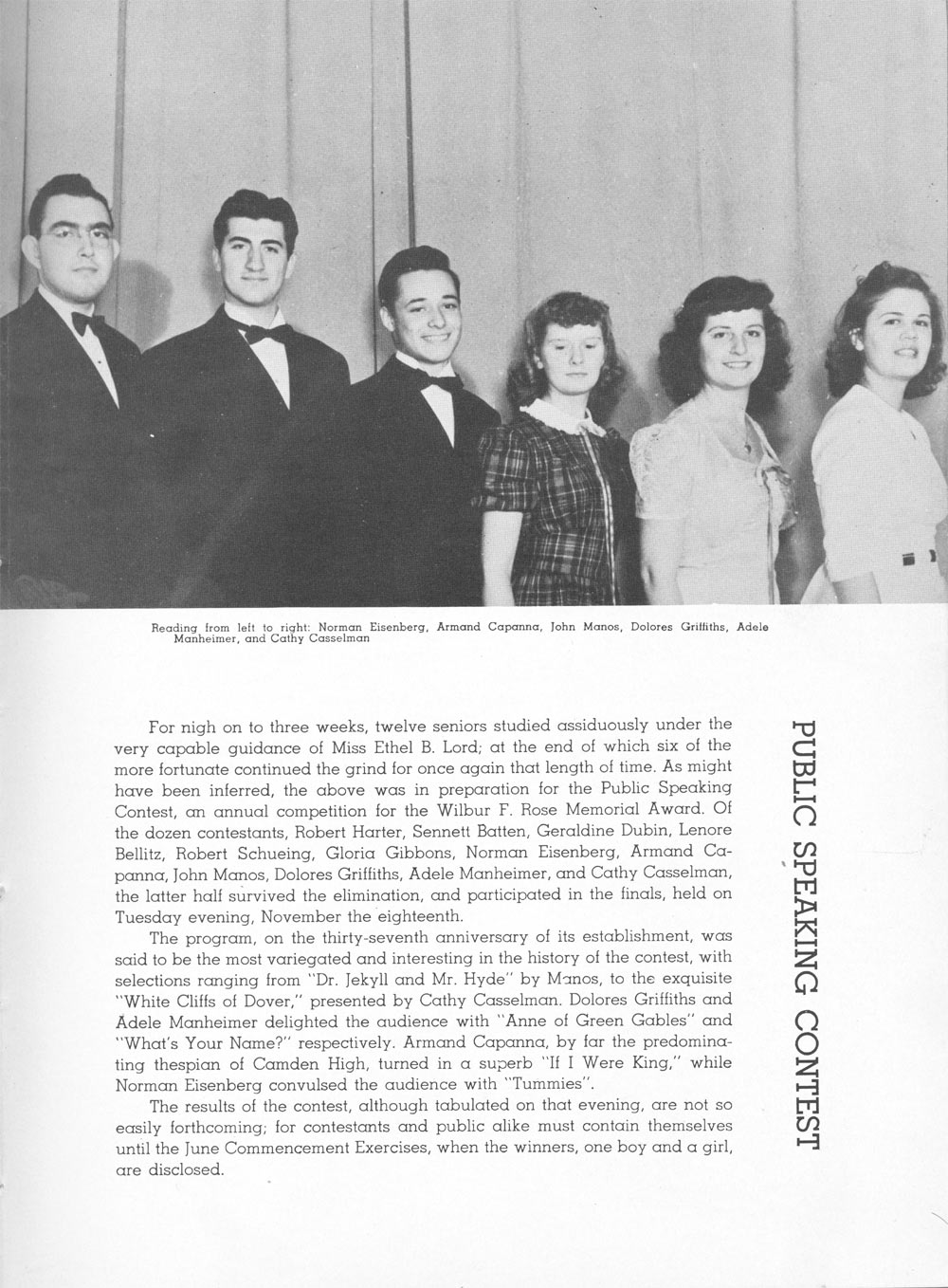 Page 23 of the 1942 yearbook
