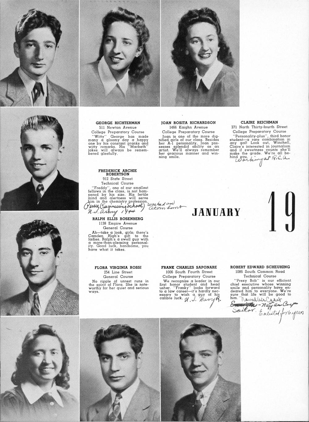 Page 38 — class portraits