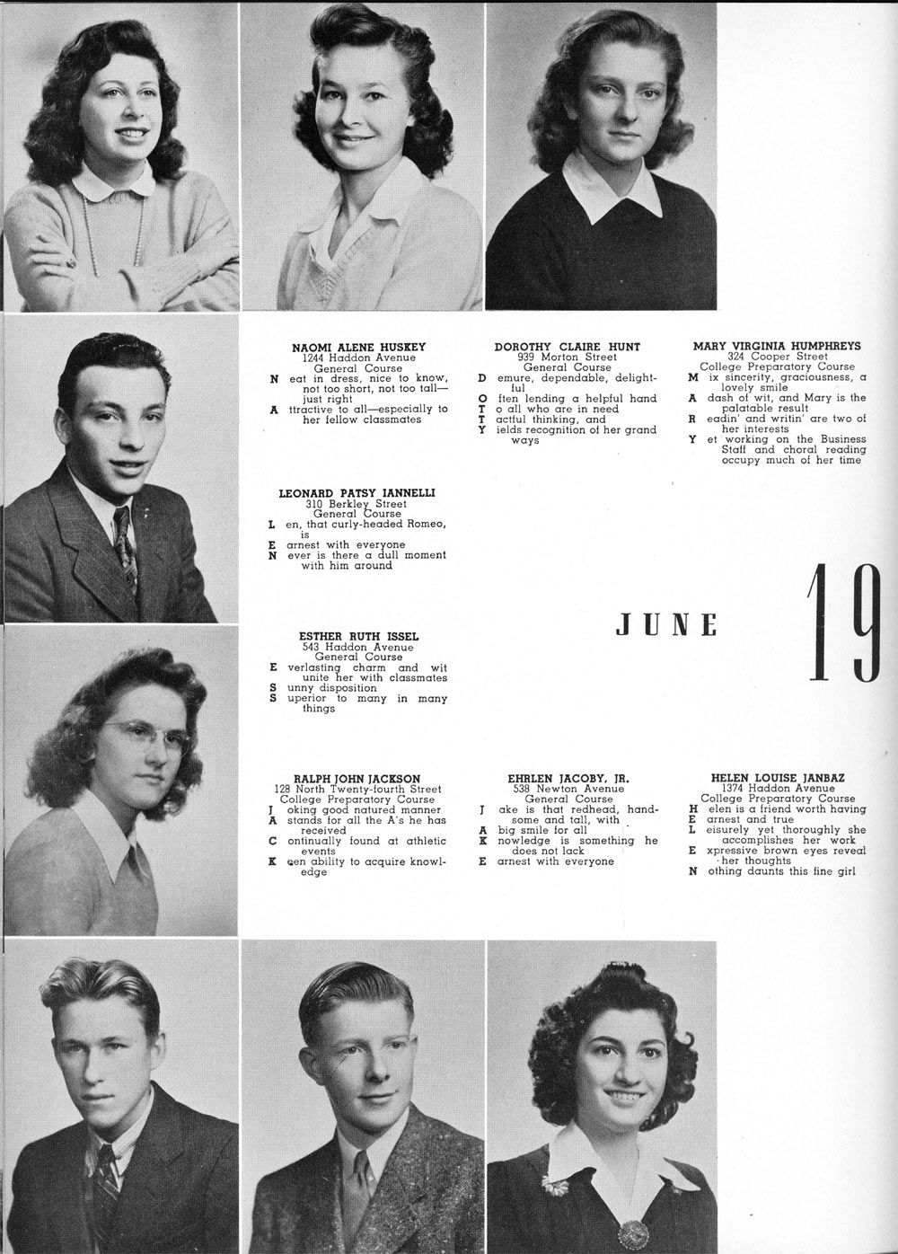 Page 70 — class portraits