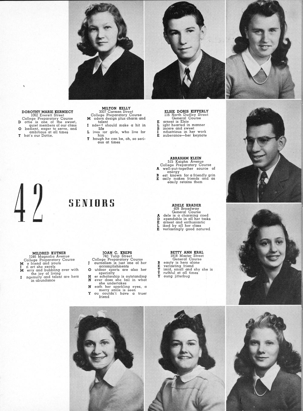 Page 71 — class portraits