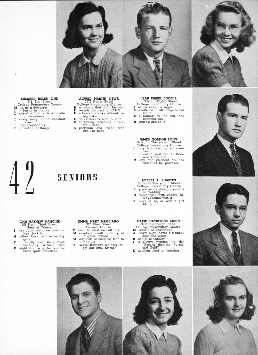 Page 73 — class portraits