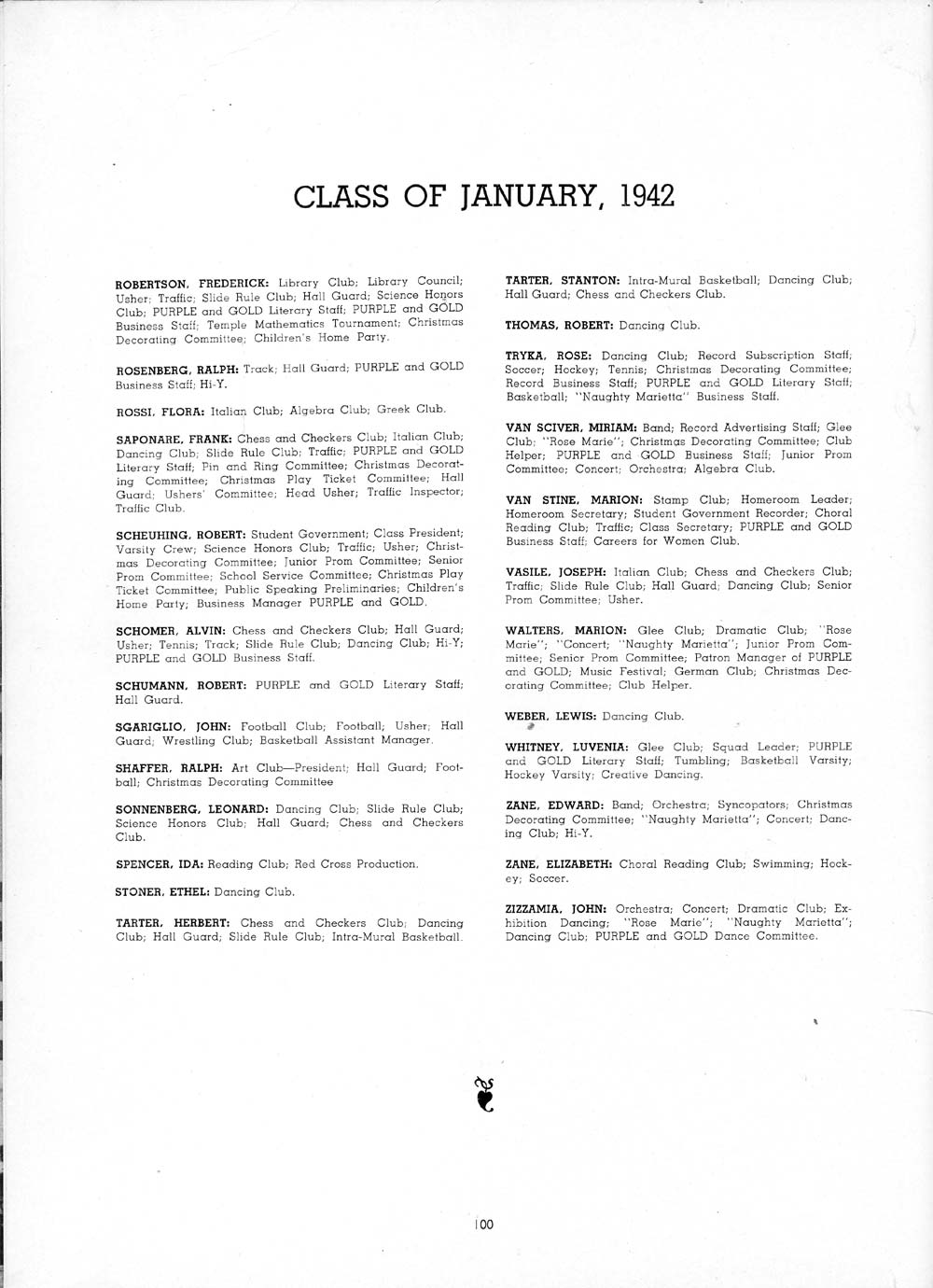 Page 100 — class portraits