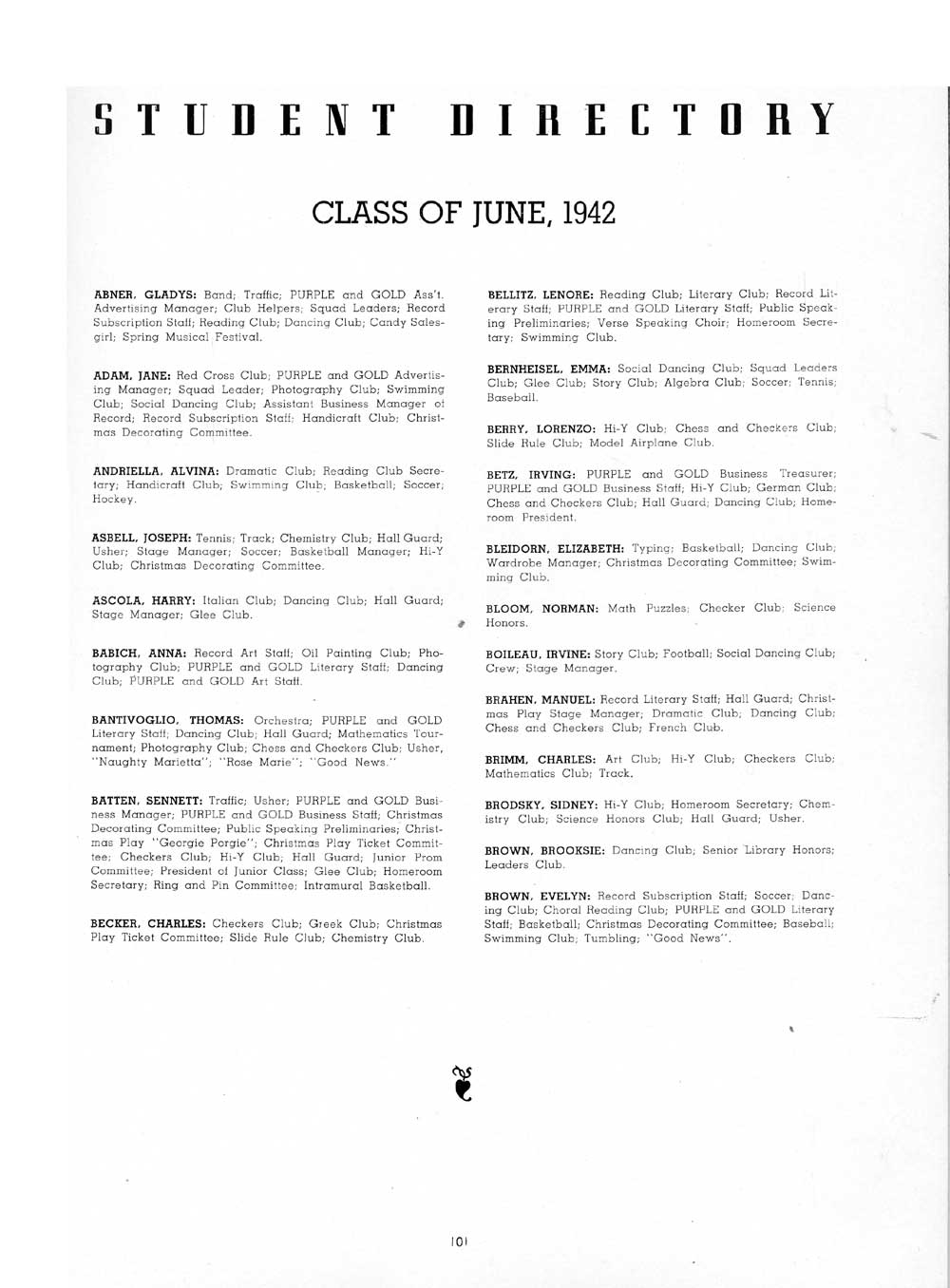 Page 101 — class portraits