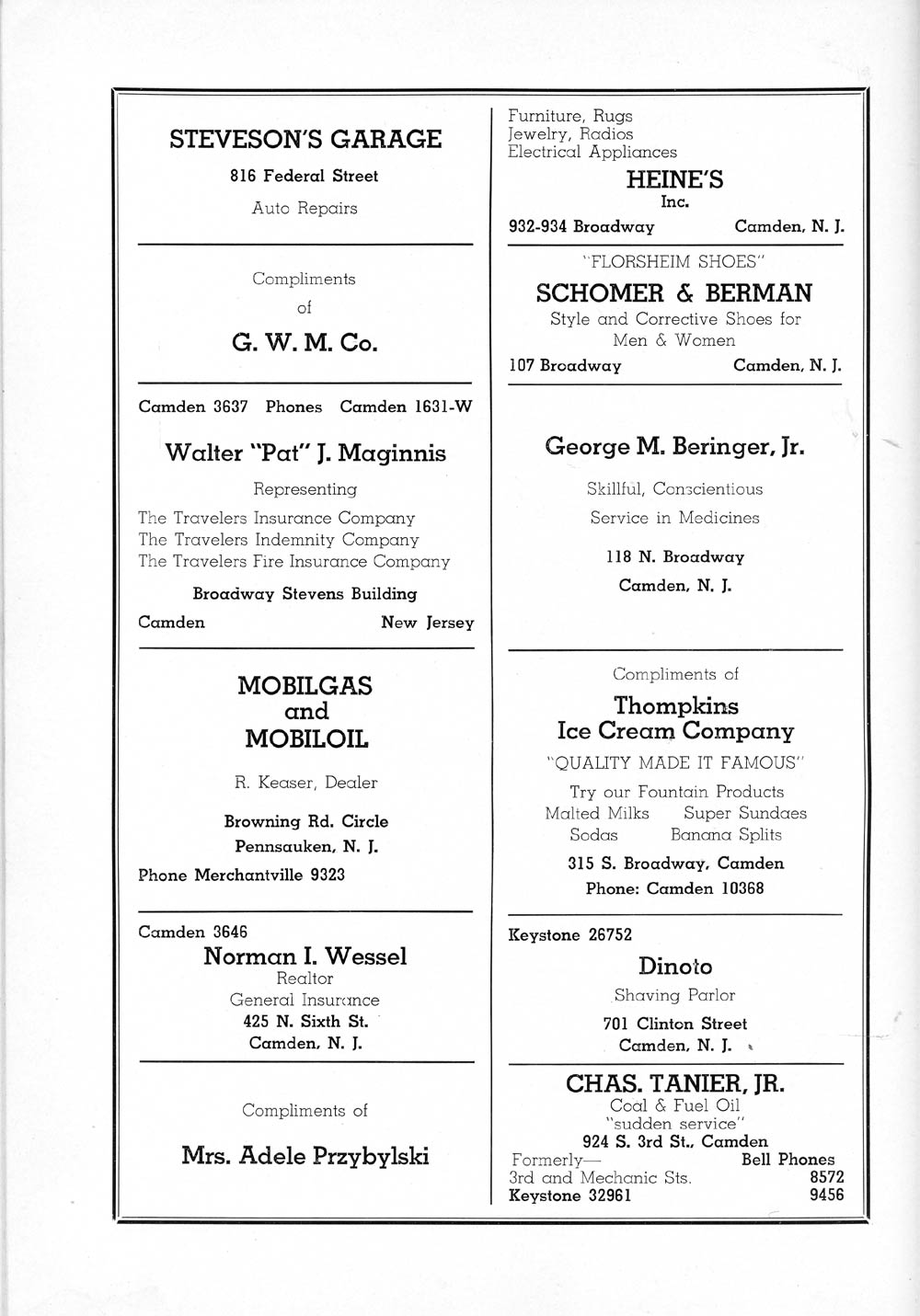 Page 124 — advertisements