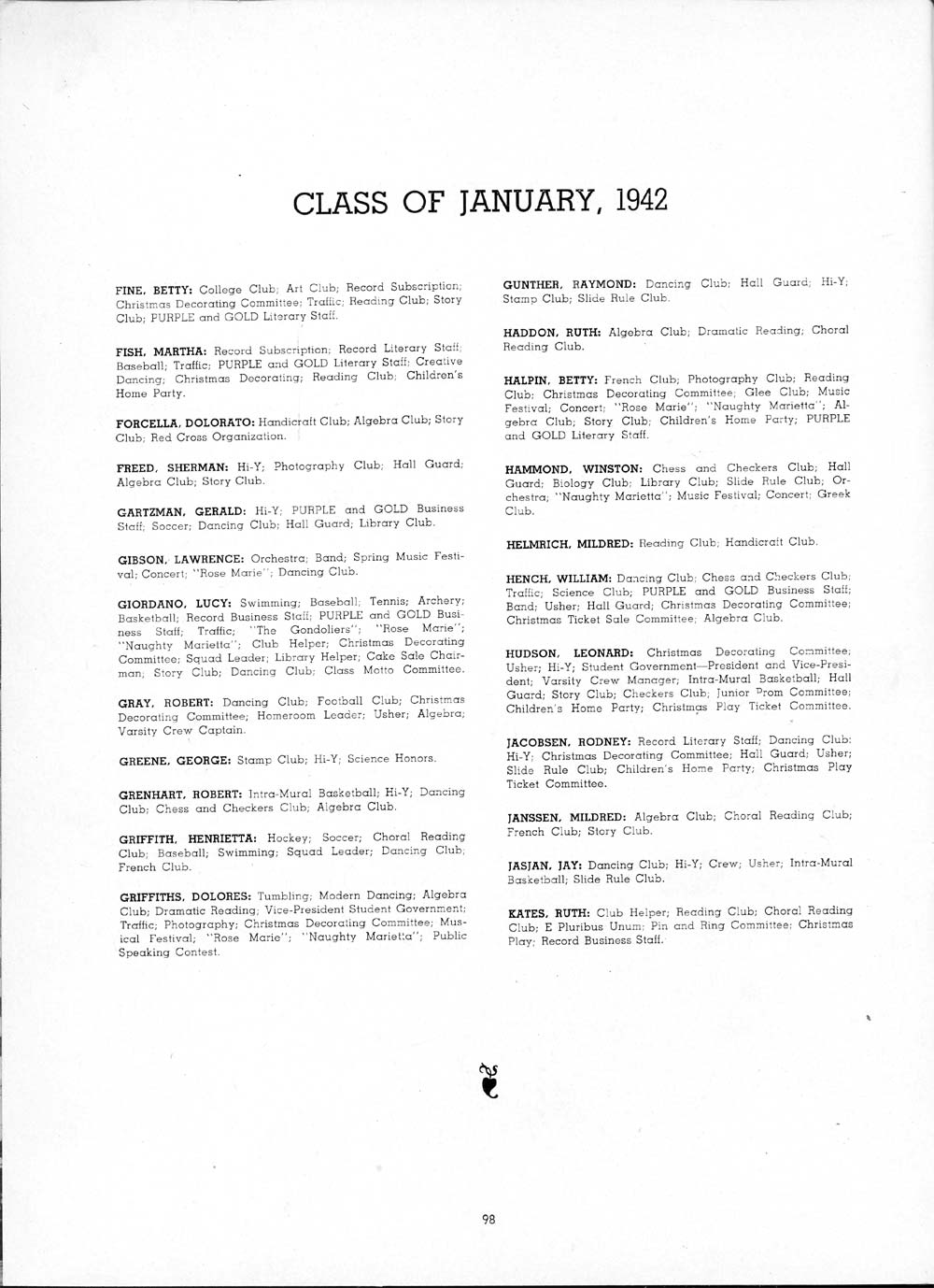 Page 98 — class portraits