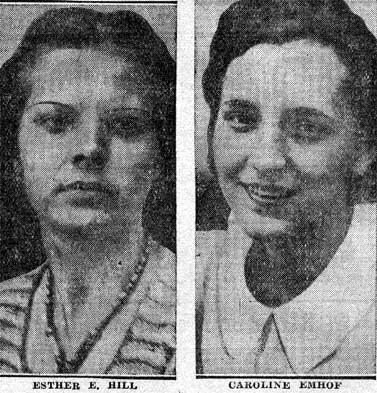 Camden High honor students, June 15, 1933, part 1