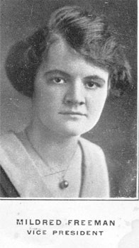 Mildred Freeman, Class of 1919