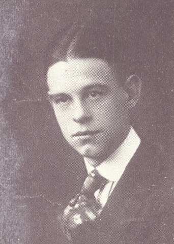 Russell Anthony Hart, 1118 Langham Avenue, 1919 Camden High School yearbook