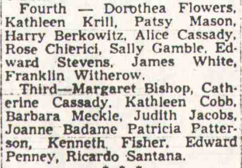 Camden Courier-Post, April 15, 1950 — Honor Buttons article, part 2