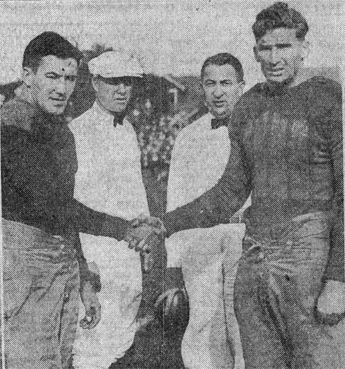 Scenes as ‘Colls’ Nosed Out Camden High by Point - Camden Courier-Post, October 26, 1931