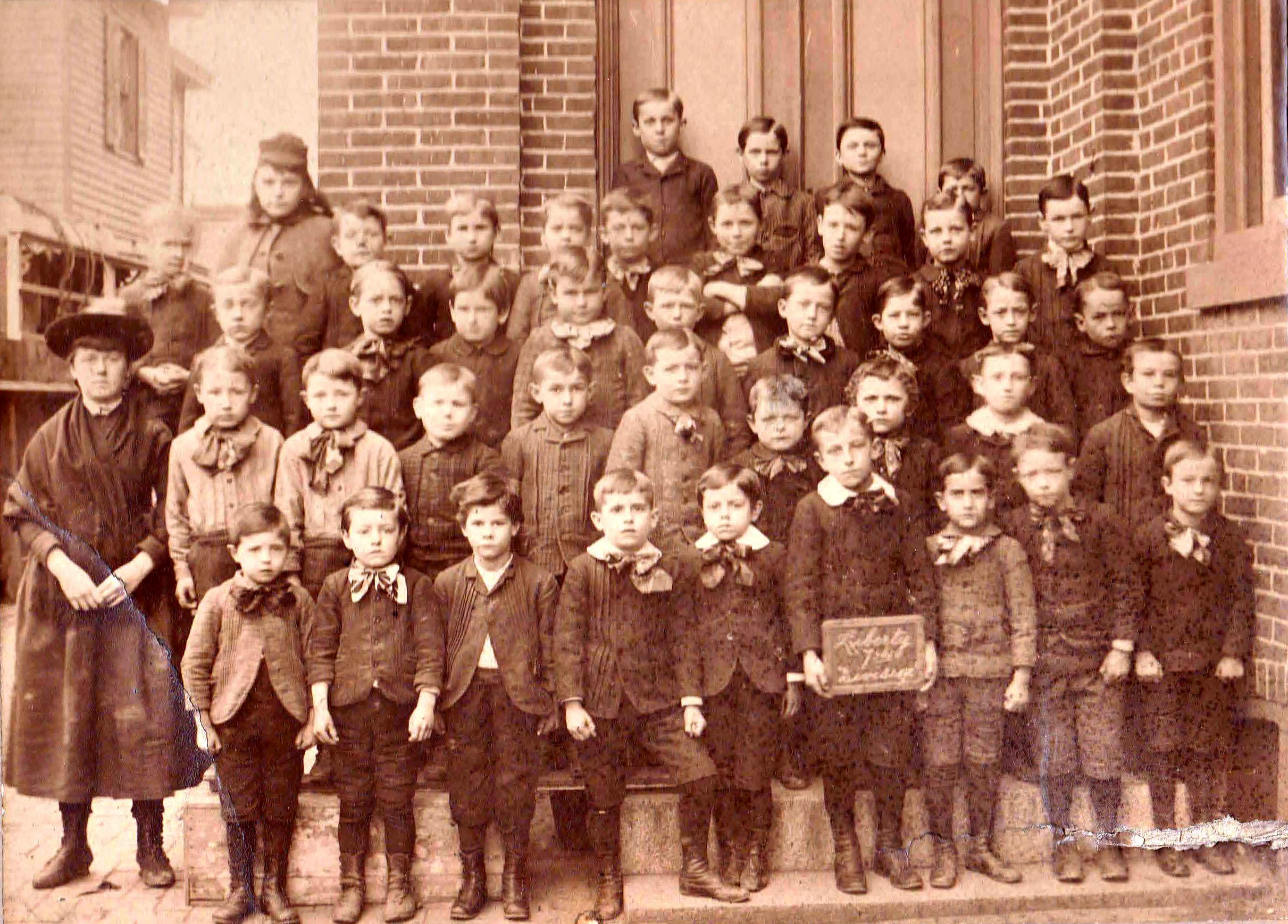 Liberty Public School, 7th Division, circa 1890