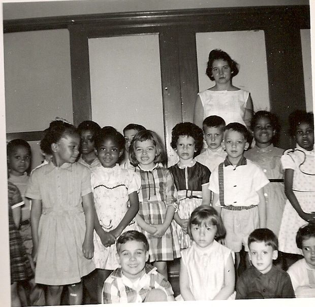 Parkside Elementary School kindergarten class, 1957–1958 — photo 1