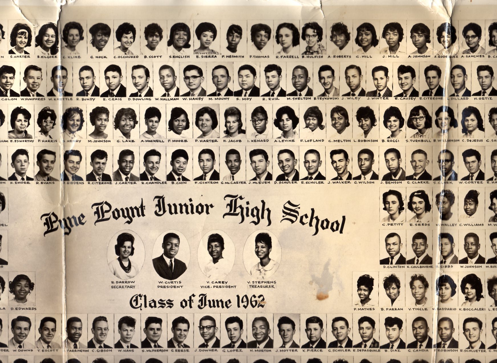 Pyne Poynt Junior High School Class of June 1962, photo 2