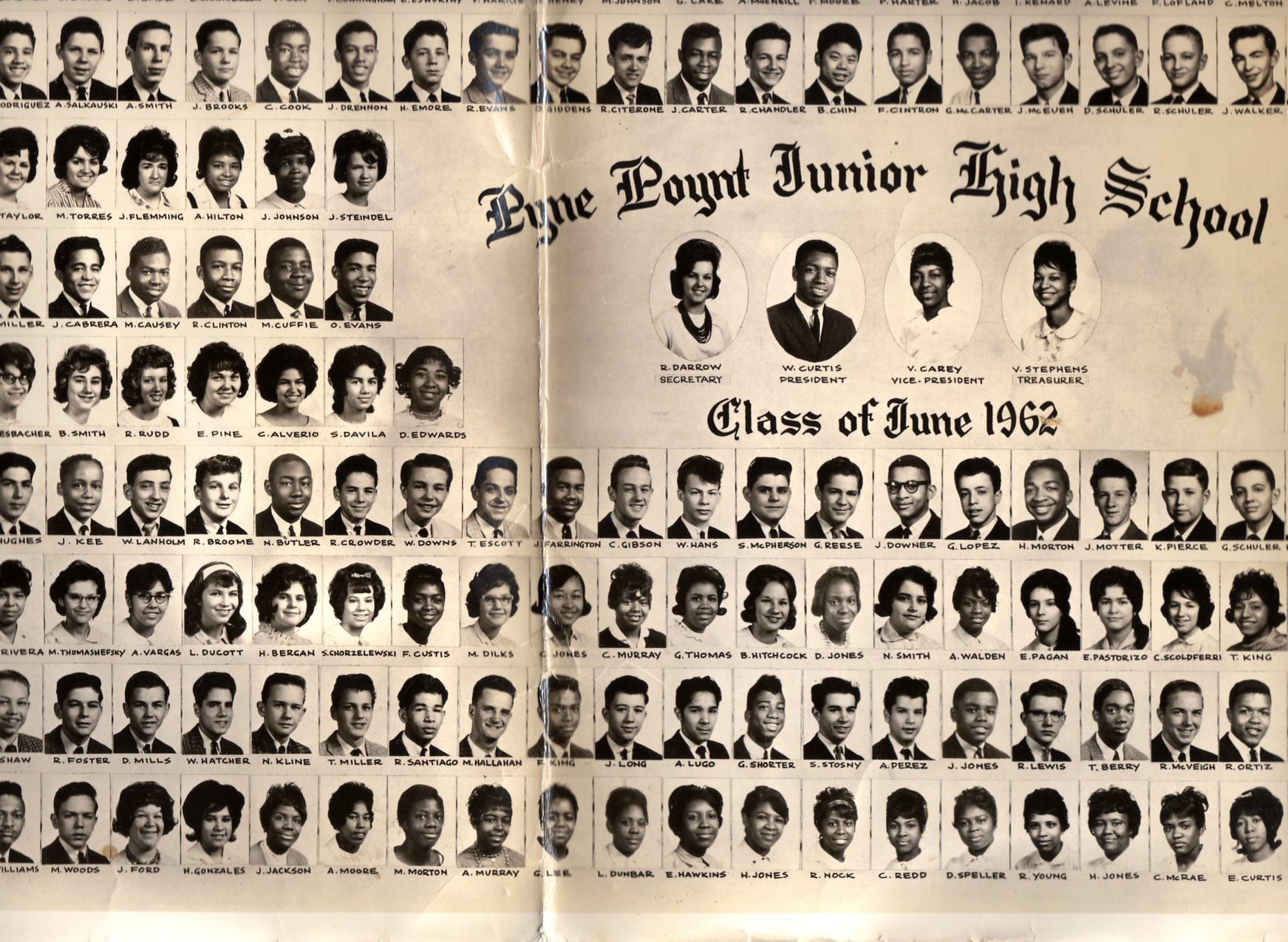 Pyne Poynt Junior High School Class of June 1962, photo 3