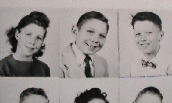 H.C. Sharp School class photo, 1953-1954 — Upper right: Joe Seddon Jr., 2828 Polk Avenue