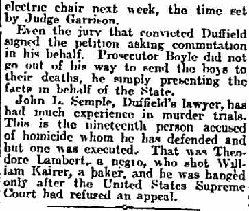 Philadelphia Inquirer, December 24, 1912 — Kellman murder sentencing (continued)