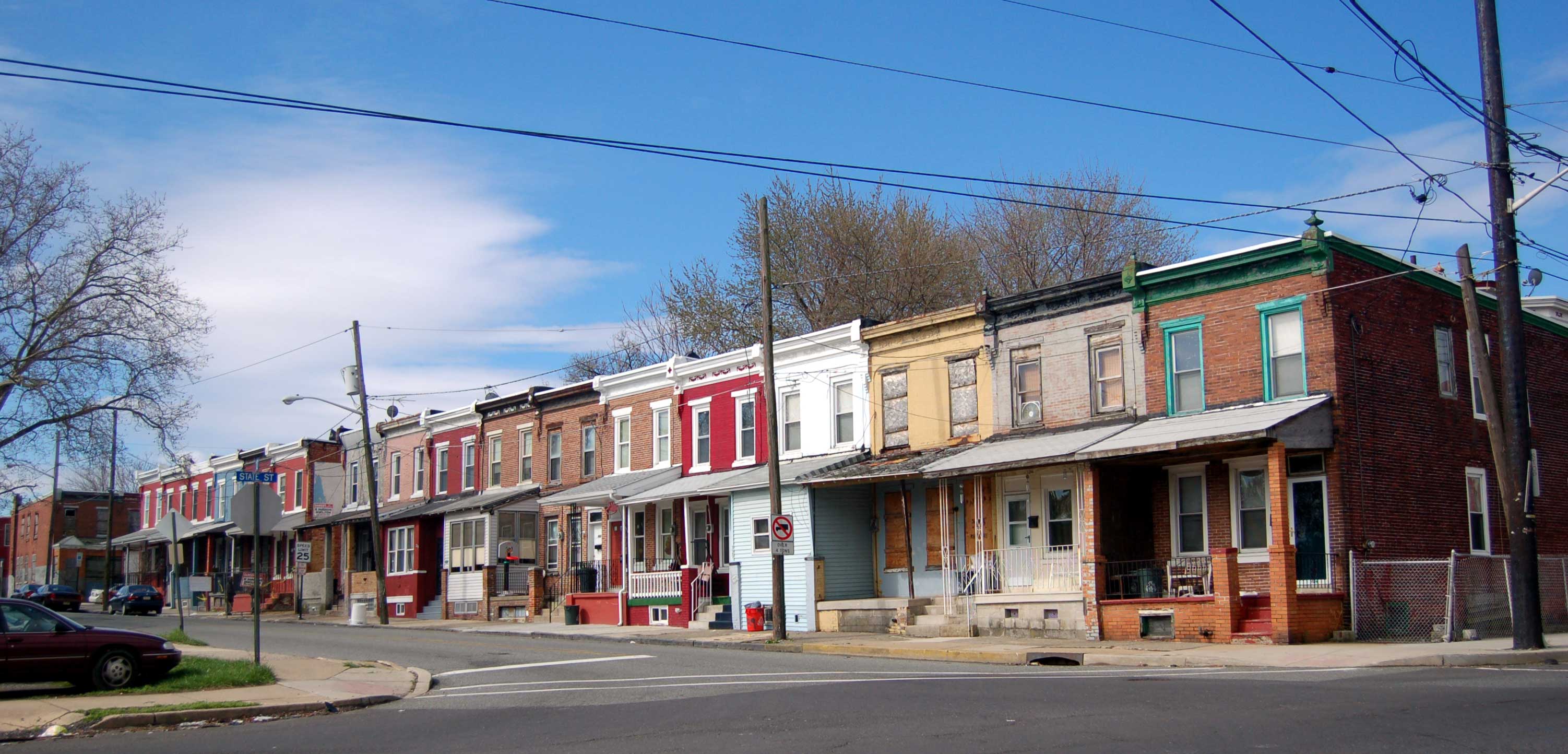 North 10th Street at State Street, March 2010