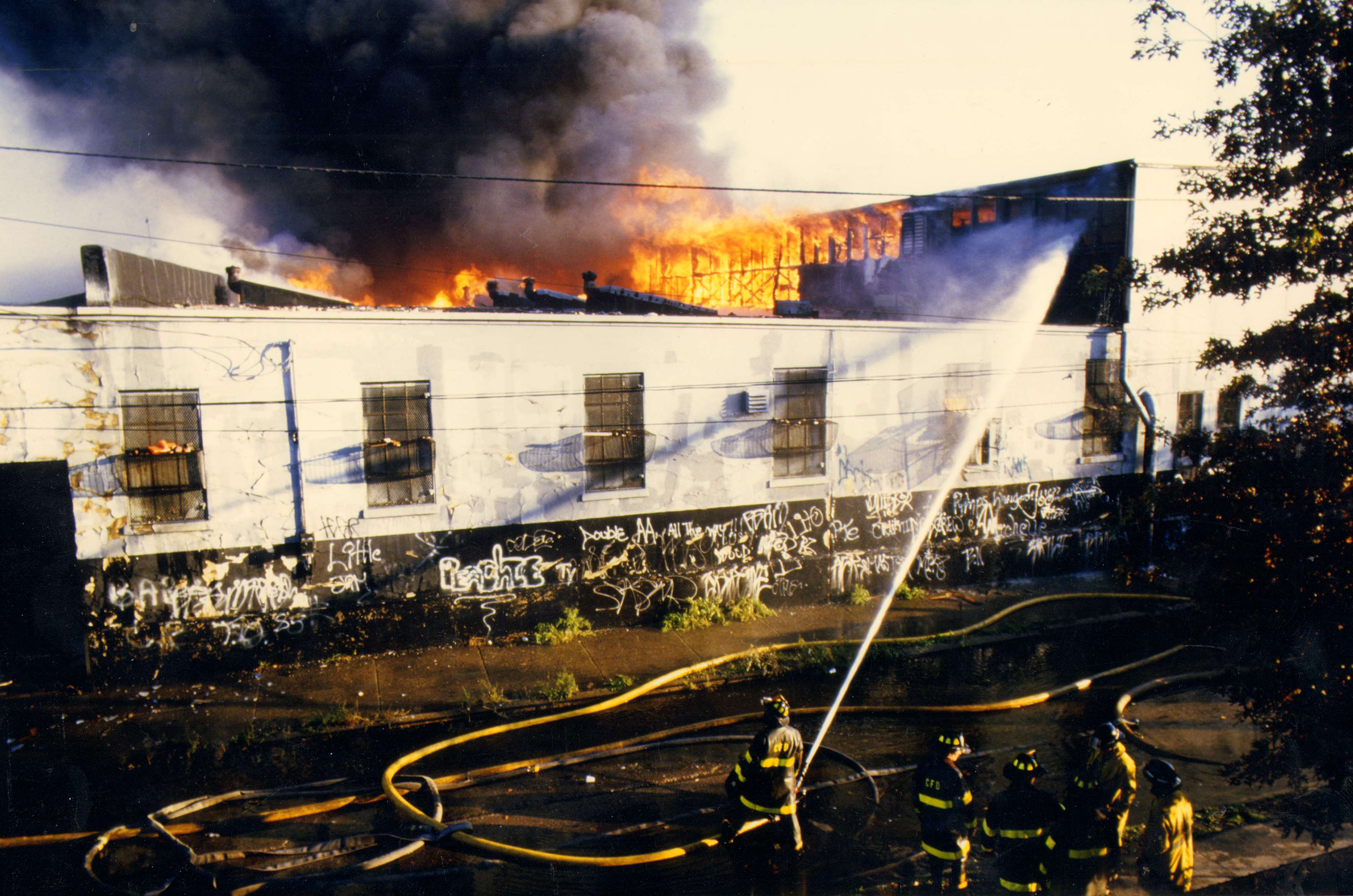 North 17th Street at River Road, October 1986