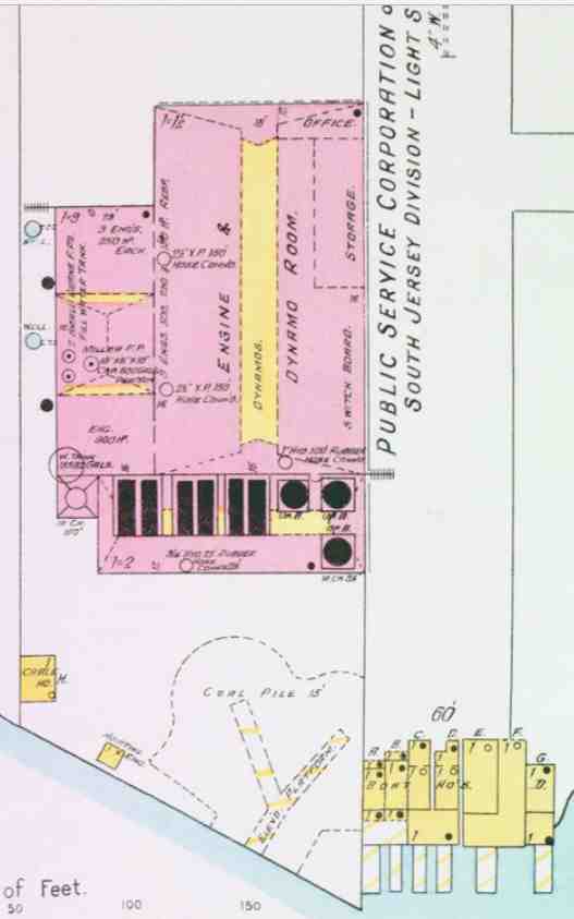 Property plan of South 17th Street from Federal Street to Cooper's Creek