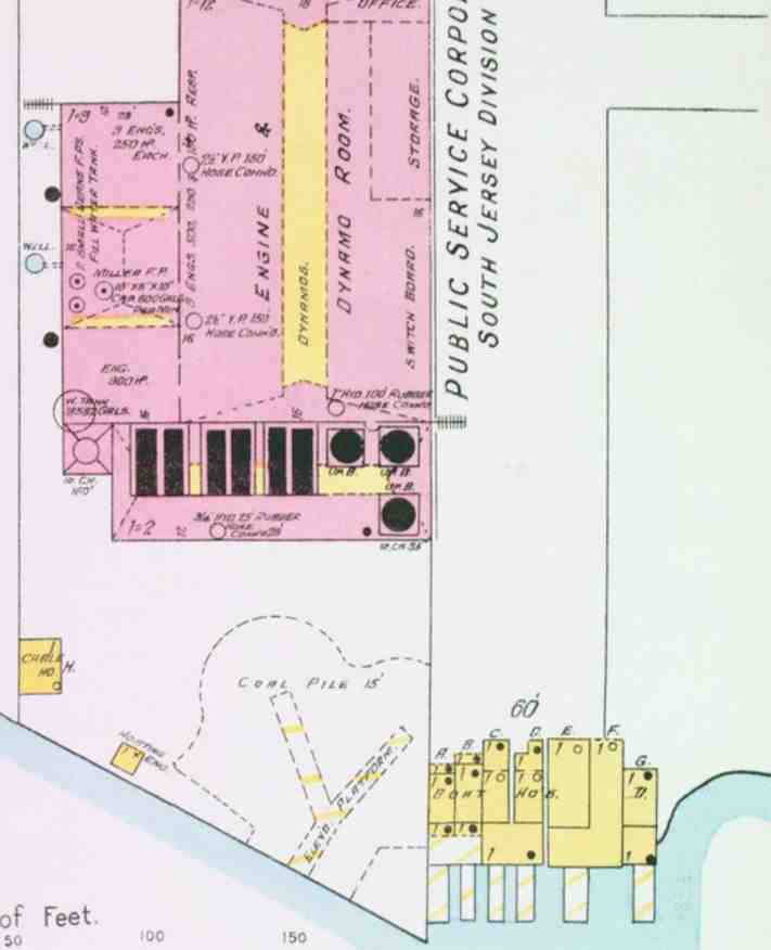 Property plan of South 17th Street from Federal Street to Cooper's Creek