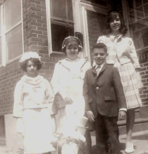 From left: Donna Rott Pelligrino, Theresa Amato, Donald 'Billy' Rott, Georgia Amato