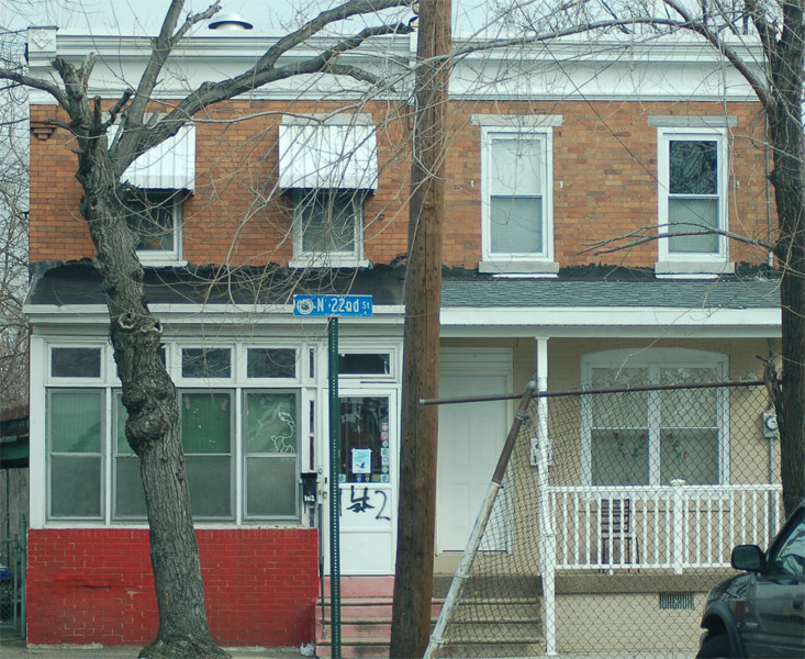 142 and 140 North 22nd Street, February 26, 2009