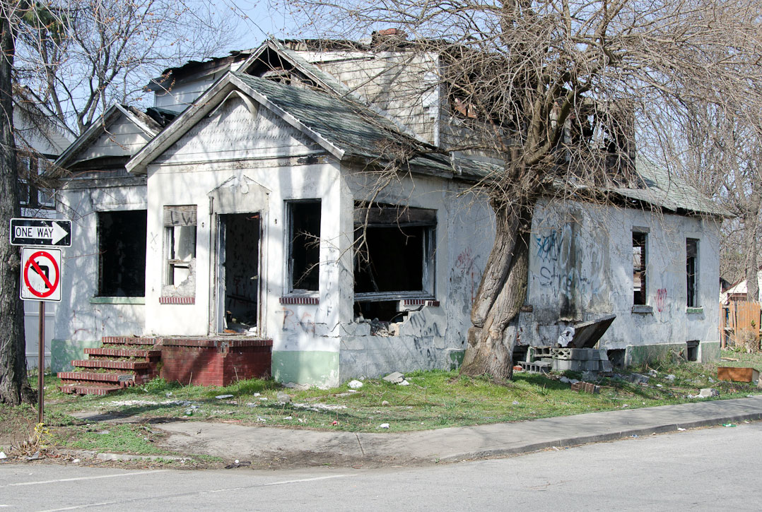 1200 North 22nd Street, scheduled for demolition, March 2012