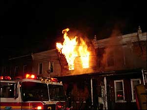 66 South 24th Street fire, December 23, 2006