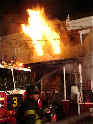 66 South 24th Street fire, December 23, 2006